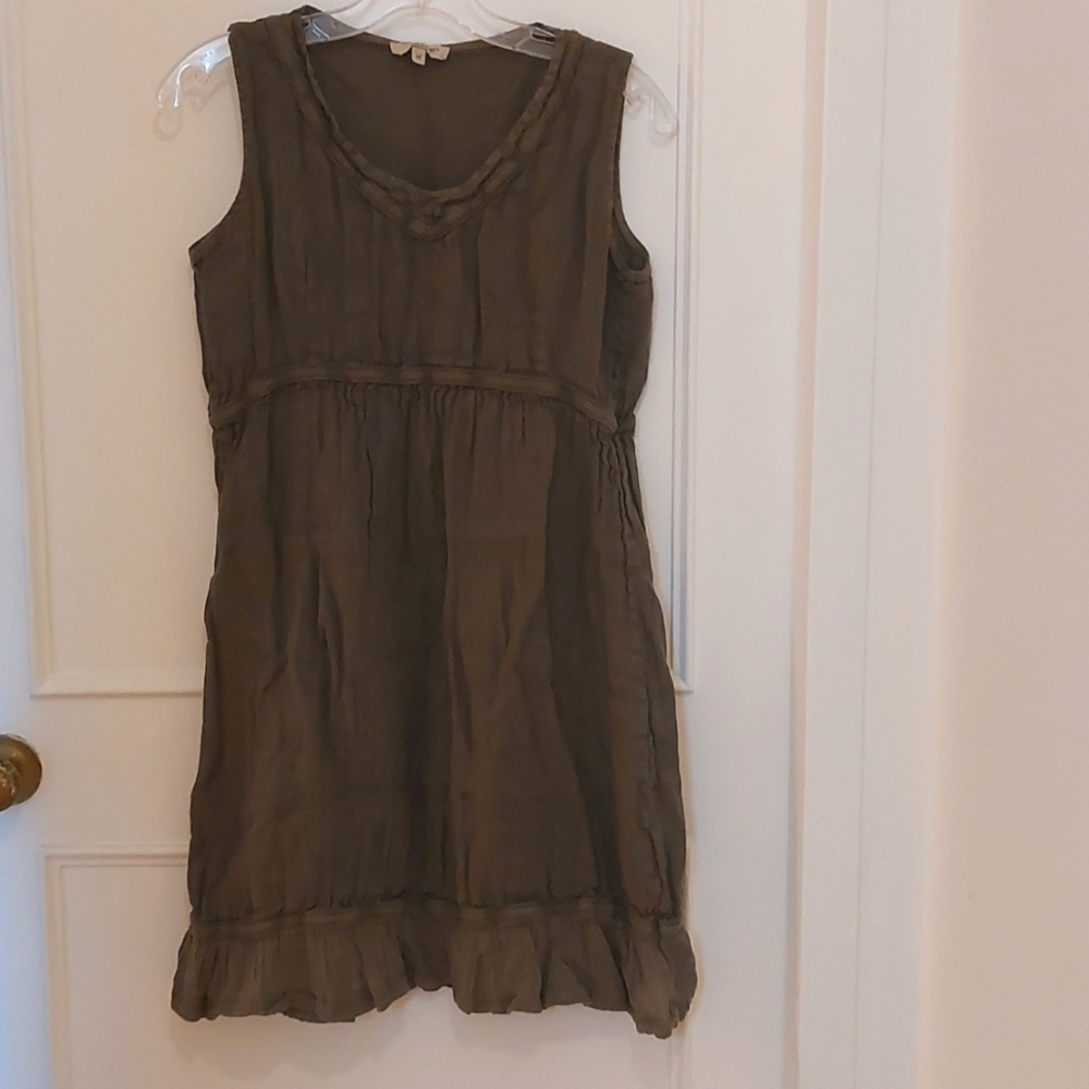 Via signoria  100% linen dress size M